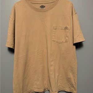 Dickies Men's Brown Short Sleeve Tee